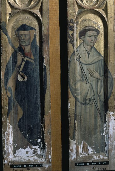 MUR RAMON
TABLA GOTICA S XV-FRAILES
RIPOLL, MUSEO MUNICIPAL
GERONA

This image is not