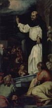 RIBALTA FRANCISCO 1565/1628
PREDICACION DE SAN VICENTE FERRER
ALGEMESI, IGLESIA