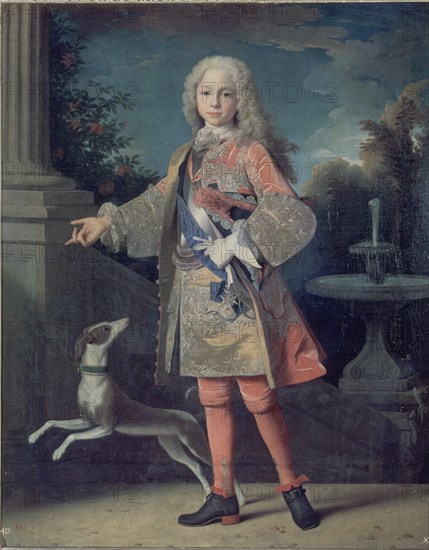 RANC JEAN 1674/1735
FERNANDO VI NINO - ANTES DE LA RESTAURACION
MADRID, MUSEO DEL