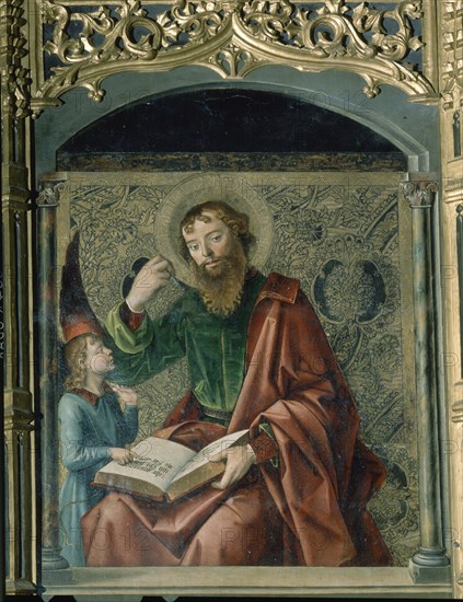 BERRUGUETE PEDRO 1450/1504
RETABLO MAYOR-SAN MATEO
AVILA, CONVENTO DE SANTO TOMAS
AVILA