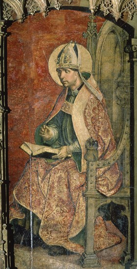 BERRUGUETE PEDRO 1450/1504
RETABLO MAYOR-PREDELA-SAN AGUSTIN
AVILA, CATEDRAL
AVILA

This image