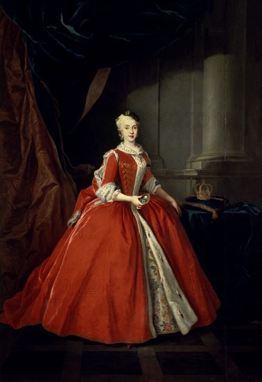 SILVESTRE LOUIS
REINA MARIA AMALIA SAJONIA A LA MODA POLACA-REINA ESPAÑOLA-NPº2358
MADRID, MUSEO