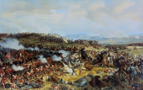 ALLAN W
LA BATALLA DE WATERLOO - 1815
LONDRES, MUSEO WELLINGTON/ASPLEY HOUSE
INGLATERRA

This