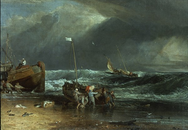 TURNER J M W 1775/1851
SACANDO LA BARCA EN DIA DE TORMENTA
LONDRES, KENWOOD HOUSE/COL IVEAGH
