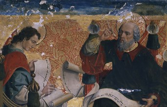 BERRUGUETE PEDRO 1450/1504
EVANGELISTAS- SAN MARCOS Y SAN JUAN- OLEO TABLA-102x94 CMS
SANTA MARIA