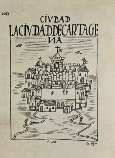 Poma de Ayala, The city of Cartagena
