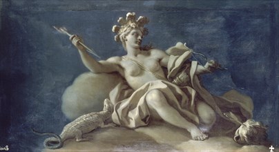 MURA FRANCESCO 1696/1784
ALEGORIA DE AMERICA-1738-37X69 CM-OLEO
MADRID, PALACIO