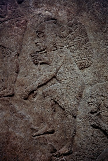 RELIEVE-PRISIONERO SACANDO MINERAL-ASIRIO-700AC
LONDRES, BRITISH MUSEUM
INGLATERRA

This image