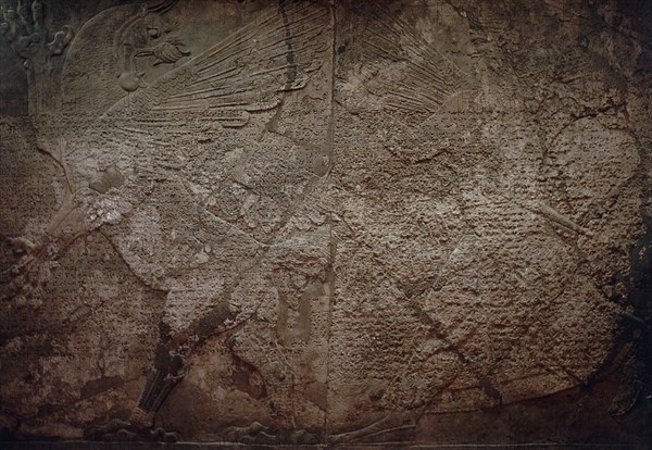 LEON ALADO Y CAZADOR ASIRIO-ESCRITURA-RELIEVE
LONDRES, BRITISH MUSEUM
INGLATERRA