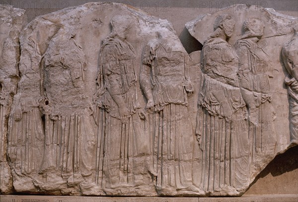 FIDIAS 490/430 AC
FRISO DEL PARTENON-RELIEVE DE LAS ERGASTINAS-PERIODO CLASICO
LONDRES, BRITISH