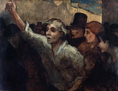Daumier, L'Emeute