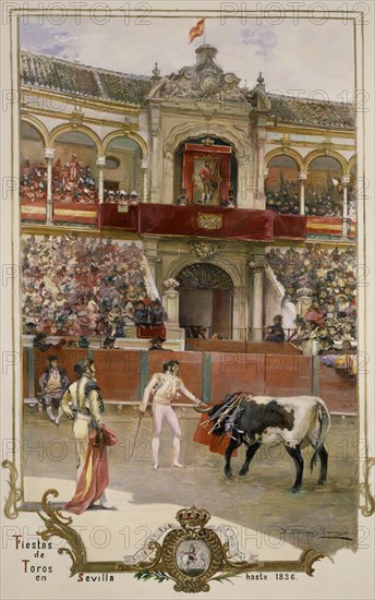 GARCIA
ALBUN REAL MAESTRANZA SEVILLA - CORRIDA DE TOROS EN SEVILLA
MADRID, PALACIO