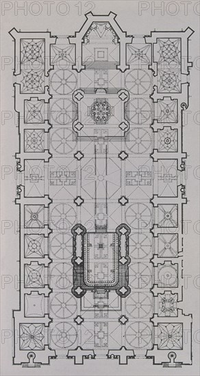 PLANO-PLANTA DE LA CATEDRAL DE MEXICO CAPITAL

This image is not downloadable. Contact us for the