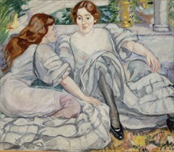 ITURRINO FRANCISCO 1864-1942
MUJERES EN GRIS-OLEO/LIENZO-86 X 99 CMS
BILBAO, MUSEO BELLAS