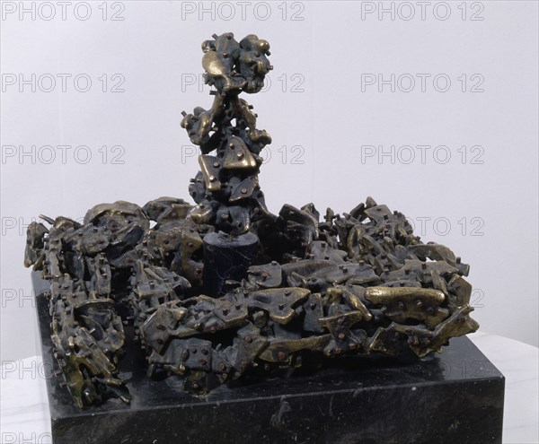 OTEIZA JORGE 1908/2003
ESCULTURA EN BRONCE
MADRID, COLECCION JOSE HUARTE
MADRID

This image is