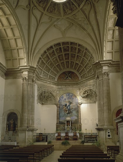 VANDELVIRA ANDRES 1509/75
INTERIOR HACIA LA CABECERA
GUARDIA LA, IGLESIA PARROQUIAL
JAEN