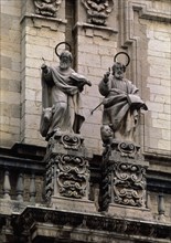 ROLDAN PEDRO 1624/69
EXTERIOR-FACHADA-ESCULTURA DE SAN LUCAS Y SAN MARCOS
JAEN,