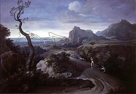 GIAQUINTO CORRADO 1703/1766
PAISAJE CON CAZADORES
MADRID, MUSEO DEL PRADO-PINTURA
MADRID
