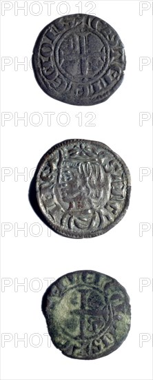 MONEDA EPOCA SANCHO IV-REVERSO-1 SEISEMO 1 CORNADO 1 OBOLO
MADRID, CASA DE LA