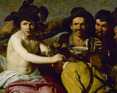 Vélasquez, Les Buveurs (détail)