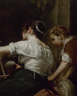 Vélasquez, Les Fileuses (détail)