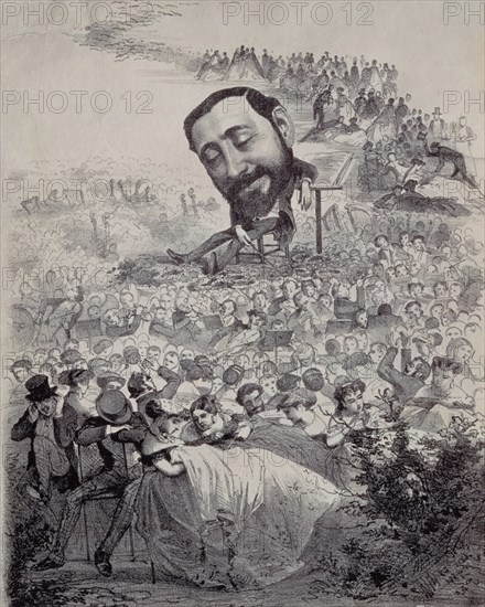 CARICATURA DE FRANCISCO ASENJO BARBIERI-1823-1894-COMPOSITOR
MADRID, MUSEO