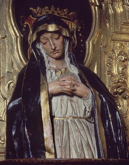 RISUEÑO JOSE
MUSEO-DOLOROSA-MADERA TALLADA Y POLICROMADA
GRANADA, CAPILLA REAL
GRANADA

This