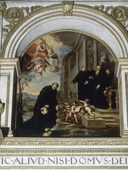SEVILLA ROMERO JUAN DE 1643/95
RETABLO DE SAN BENITO-DET MILAGRO DE SAN BENITO
GRANADA,