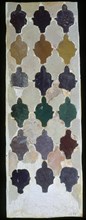 PAÑO ALICATADO DE LADRILLOS DE COLORES HISPANO MUSULMAN
GRANADA, MUSEO