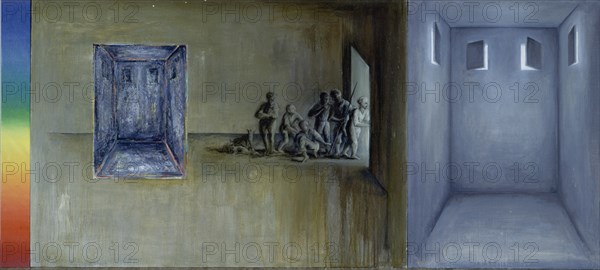 PEREZ VILLALTA GUILLERMO 1948-
LA TUNICA DE JOSE-100X223-1989       NUM 98

This image is not