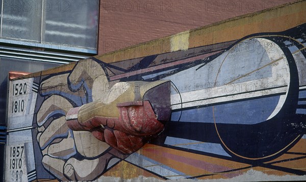OGORMAN JUAN
BIBLIOTECA CENTRAL-DET FACHADA CON MURALES DE MOSAICOS
MEXICO DF, CIUDAD