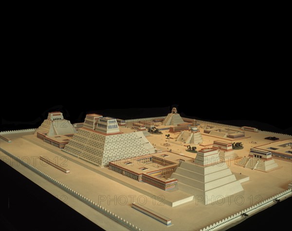 work of art preserved at the museum of anthropology of Mexico
