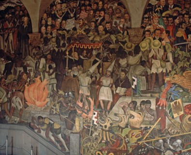 RIVERA DIEGO 1886/1957
ESCALERA PRINCIPAL-PINTURAS MURALES DE LA HISTORIA DE MEXICO
MEXICO DF,