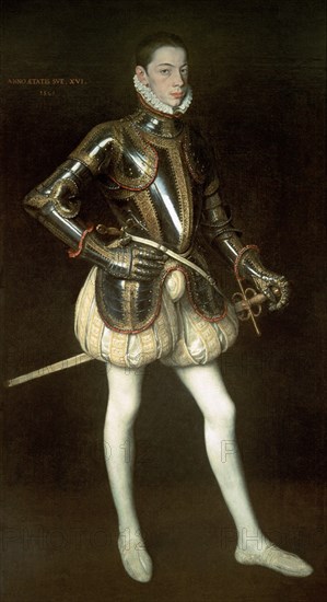 SANCHEZ COELLO ALONSO 1531/88
ALEJANDRO FARNESE-1561-RENACIMIENTO ESPAÑOL
DALLAS-TEXAS, MUSEO