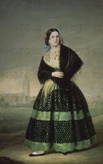 CANU
RETRATO DE MAJA CON SEVILLA
PARDO EL, PALACIO REAL
MADRID