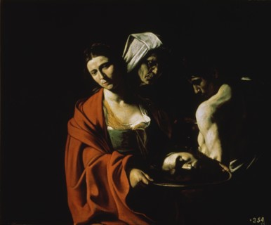 CARAVAGGIO. SALOME - 1609 - OLEO/LIENZO - 116x140 cm - BARROCO ITALIANO