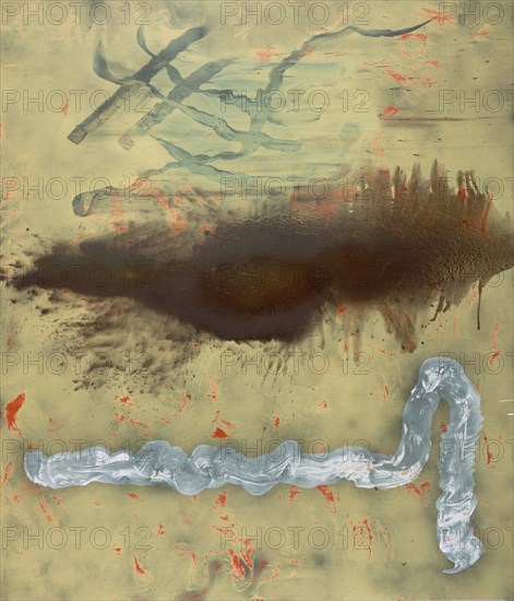BROTO JOSE MANUEL 1949/
LAS PRIMERAS COSAS-1989- 260 X 300-ACRILICO TELA
MADRID, GALERIA SOLEDAD