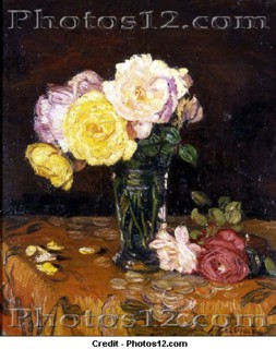 ZULOAGA IGNACIO 1870-1945
FLORERO CON ROSAS-1931-O/L 50x43 CM
ZUMAYA, MUSEO