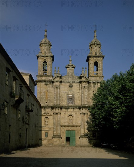 VELASCO DE MELCHOR
EXTERIOR - FACHADA DE LA IGLESIA - S XVII-BARROCA-
POYO, MONASTERIO DE SAN