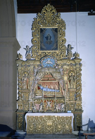 IGLESIA-ALTAR DE LA VIRGEN DIFUNTA DEL CONV DE LAS CATALINAS
LAGUNA LA, CONVENTO DE SANTA