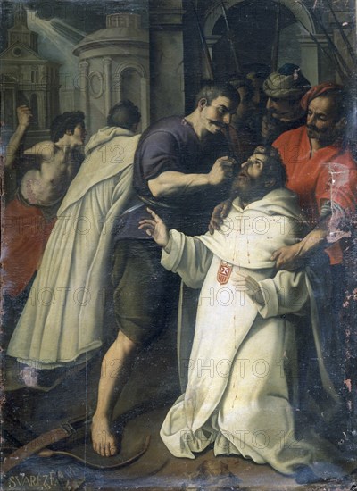 SUAREZ
(MARTIRIO A UN MONJE)- S XVII -
MURCIA, IGLESIA DE LA MERCED
MURCIA
