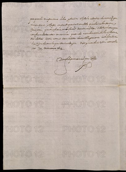 DON.F.MANRIQUE DECLARA EL DINERO QUE A DE DAR POR EL PERDON
MADRID, ARCHIVO HISTORICO