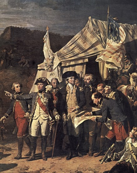 WASHINGTON Y ROCHAMBEAU PREPARAN BATALLA FINAL EN YORKTOWN

This image is not downloadable.