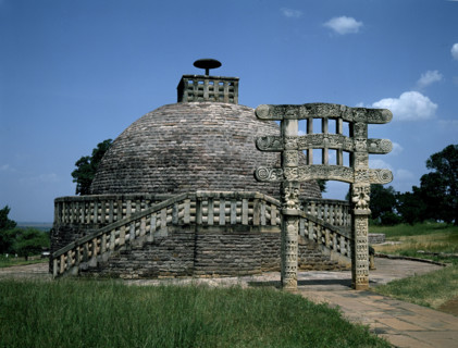 Stupa 3 from Sanchi in India
