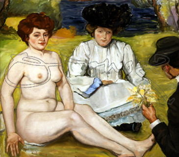 Iturrino, Nude Woman in the Countryside