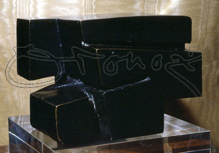 OTEIZA JORGE 1908/2003
APERTURA DE POLIEDRO POR CORTES A DISCO-1956
MADRID, COLECCION DEL