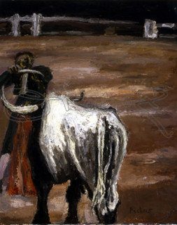 PACHECO JOAQUIN
(TORERO DA ESTOQUE A TORO)
MADRID, COLECCION SRES PACHECO
MADRID

This image