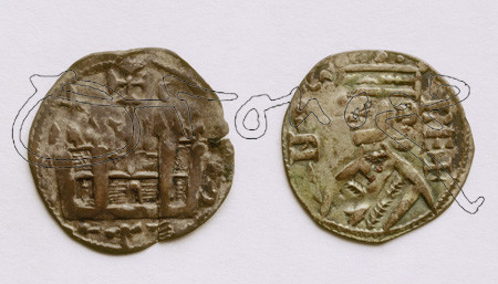 MONEDA REINADO ALFONSO VIII-VELLON DE CUENCA-ANVERSO (IZ) Y REVERSO (DH) - AÑO 1155/1214
MADRID,