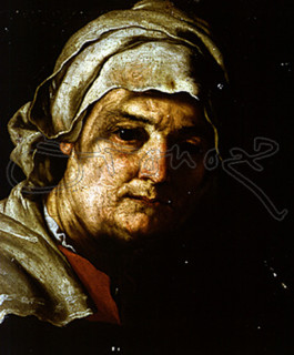 Ribera, Isaac et Jacob - Détail: Rébecca