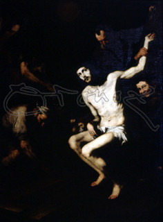 RIBERA JOSE DE 1591/1652
PREPARATIVOS PARA LA CRUCIFIXION-HACIA 1628/29-
COGOLLUDO, IGLESIA DE